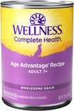 Wellness Complete Health Age Advantage Senior Canned Dog Food, 12.5-oz can
