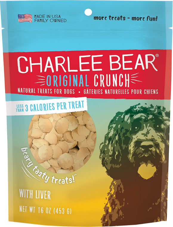 Charlee Bear Liver Flavor Dog Treats, 16-oz bag