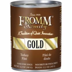 Fromm Dog Gold Turkey Pate Can, 12.2-oz can