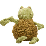 HuggleHounds Fiona Frog HuggleFleece® FlufferKnottie™, Small and Large