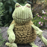 HuggleHounds Fiona Frog HuggleFleece® FlufferKnottie™, Small and Large