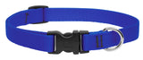 Lupine Pet Basic Solids 1/2" Dog Collar, Multiple Sizes