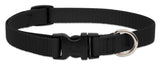 Lupine Pet Basic Solids 3/4" Dog Collar, Multiple Sizes