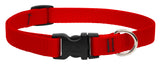 Lupine Pet Basic Solids 3/4" Dog Collar, Multiple Sizes