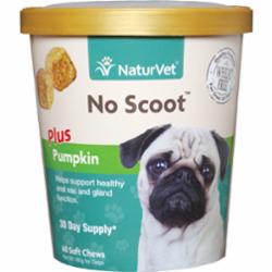 NaturVet No Scoot Dog Soft Chew, 60-count cup