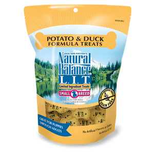 Natural Balance LID Duck & Potato Small Breed Treats, 8-oz bag