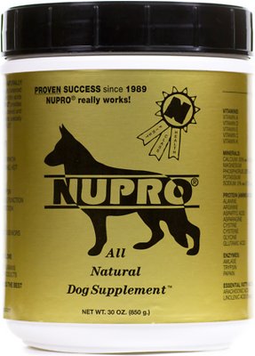 Nupro All Natural Dog Supplement, 30-oz