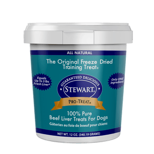 Stewart Pro-Treat Beef Liver Treats for Dogs, 4 or 14-oz