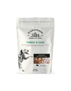 Elixir Kitchens Turkey & Sage, 3-oz bag