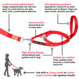 Canny Collar Dog Head Collar, multiple sizes