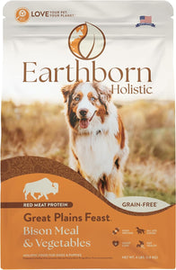 Earthborn Holistic Great Plains Feast Grain-Free Natural Dry Dog Food, 25-lb bag