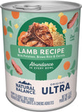 Natural Balance Ultra Premium Lamb Formula Canned Dog Food, 13-oz can