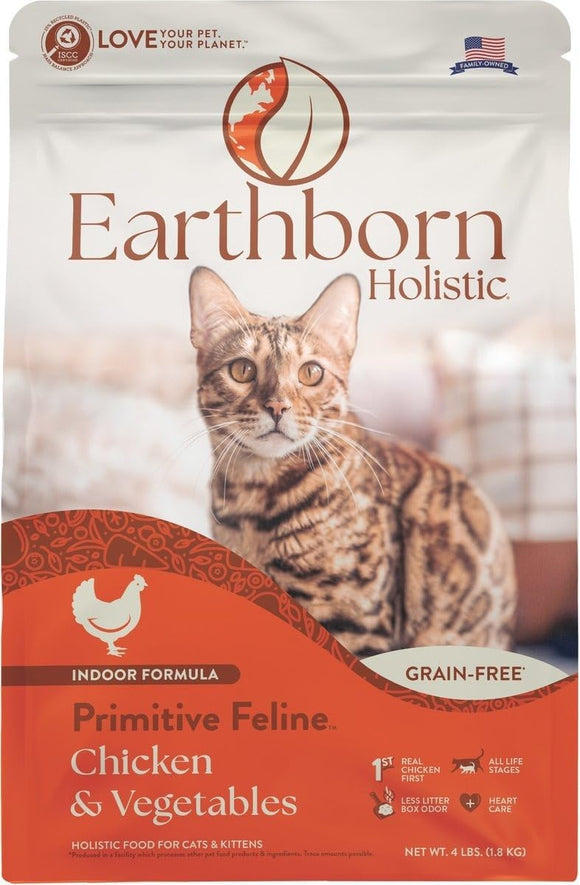 Earthborn Holistic Primitive Feline Grain-Free Natural Dry Cat & Kitten Food