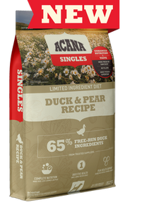 ACANA Singles Limited Ingredient Diet Duck & Pear Formula Dry Dog Food