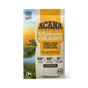 ACANA Wholesome Grains Free-Run Poultry & Grains Dry Dog Food