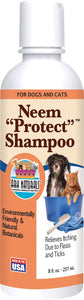 Ark Naturals Neem "Protect" Dog & Cat Shampoo, 8-oz bottle