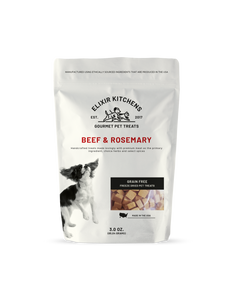 Elixir Kitchens Beef & Rosemary, 3-oz bag