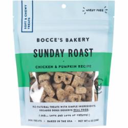 Bocce's Bakery Sunday Roast Soft & Chewy Treats, 6-oz bag