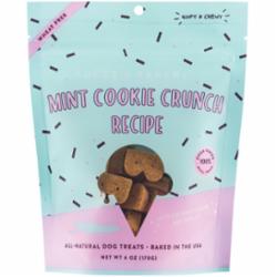 Bocce’s Bakery Scoop Shop Mint Cookie Crunch Dog Treats, 6-oz