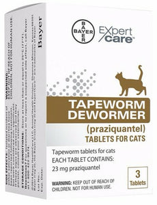 Bayer Tapeworm Dewormer Tablets for Cats