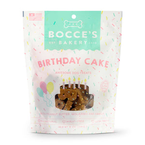 Bocce's Bakery Seasonal Birthday Cake Biscuits 5-oz