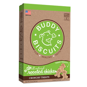 Buddy Biscuits with Roasted Chicken Oven Baked Teeny Treats, 8-oz box