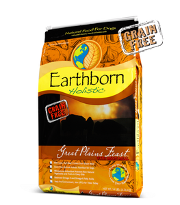 Earthborn Holistic Great Plains Feast Grain-Free Natural Dry Dog Food, 25-lb bag