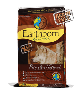 Earthborn Holistic Primitive Natural Grain-Free Natural Dry Dog Food, 12.5 or 25-lb bag