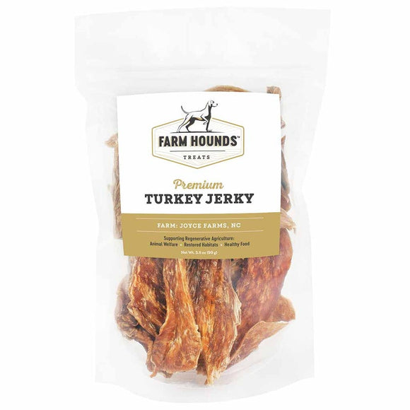 Farm Hounds Turkey Jerky, 3.5-oz
