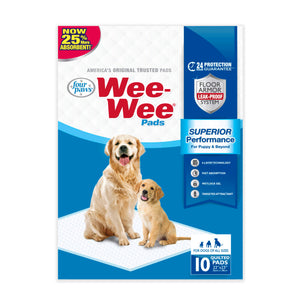 Four Paws Wee Wee Absorbent Dog Pee Pads, 22" x 23"