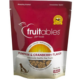 Fruitables Pumpkin & Cranberry Flavor Crunchy Dog Treats, 7-oz bag