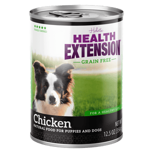 Health Extension Grain-Free Chicken Canned Dog Food, 12.5-oz can