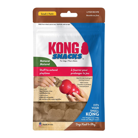 KONG Stuff'N Liver Snacks Dog Treats, 7-oz bag