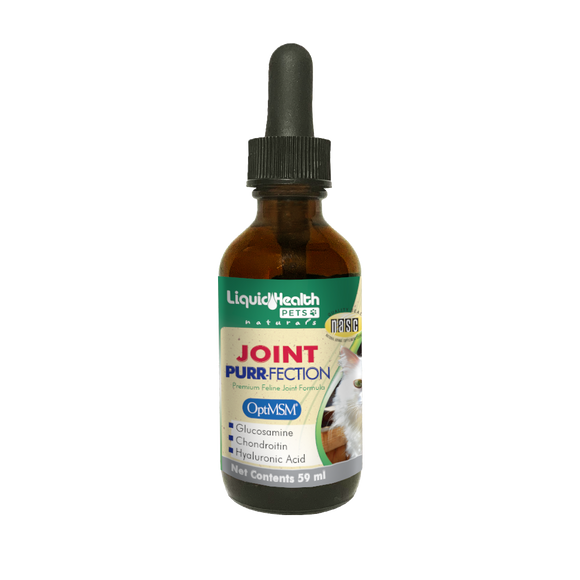 Liquid Health Pets Joint Purr-Fection Glucosamine For Cats, 2-oz bottle