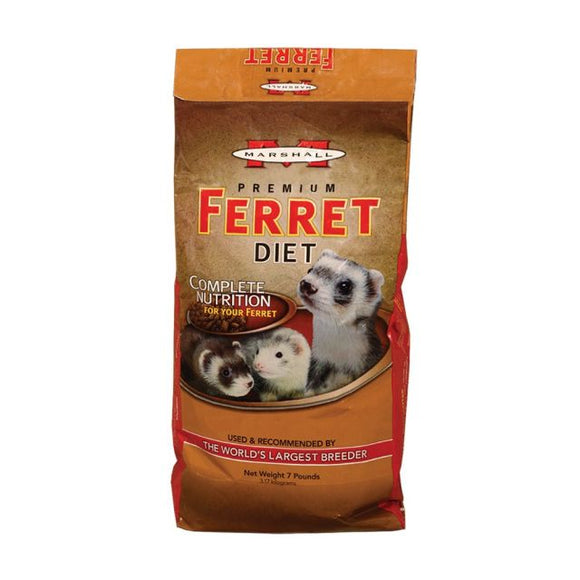 Marshall Premium Ferret Diet, 7-lb bag