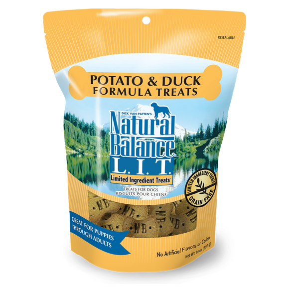 Natural Balance LID Duck & Potato Treats, 28-oz bag