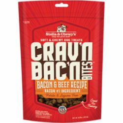 Stella & Chewy's Dog Crav'n Bacon Bites Beef, 8.25-oz bag