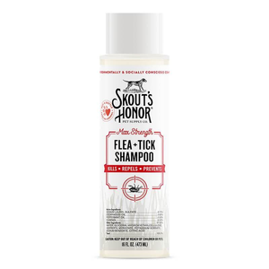 Skout's Honor Flea and Tick Dog Shampoo, 16-oz bottle