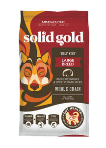 Solid Gold Wolf King, 24-lb bag