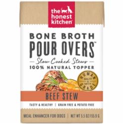 The Honest Kitchen Bone Broth Pour Over Beef Stew, 5.5-oz. box