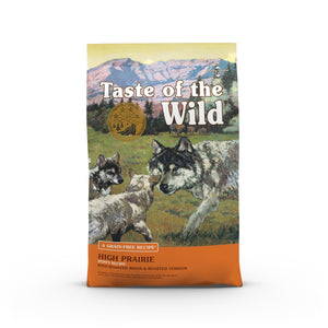 Taste of the Wild High Prairie Puppy Formula Grain-Free Dry Dog Food, 14 or 28-lb bag
