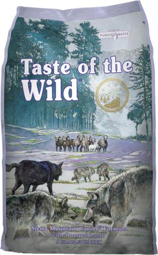 Taste of the Wild Sierra Mountain Grain-Free Dry Dog Food, 14 or 28-lb bag