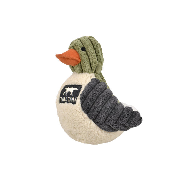 Tall Tails Squeaker Duckling Dog Toy, 5-in