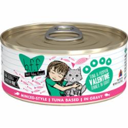 BFF Originals Valentine Tuna & Pumpkin Dinner in Gravy Grain-Free Wet Cat Food, 5.5-oz can