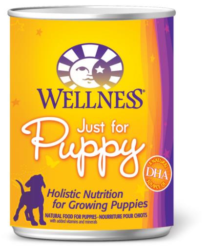 Wellness Complete Health Just for Puppy Canned Dog Food, 12.5-oz can