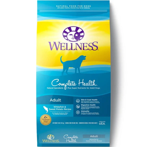 Wellness Complete Health Whitefish & Sweet Potato Recipe Dry Dog Food, 5-lb bag